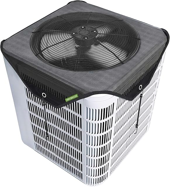Air Conditioner Covers for Outside units - 36 x 36 Central Air Conditioner ac unit covers outdoor Top Universal Defender Mesh Design (36'' x 36'')