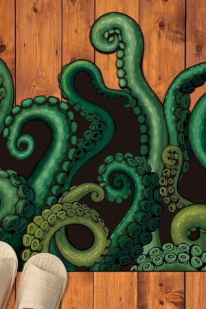 CZYY Cthulhu Tentacles Bath Mat Microfiber 27.5"x23.6"