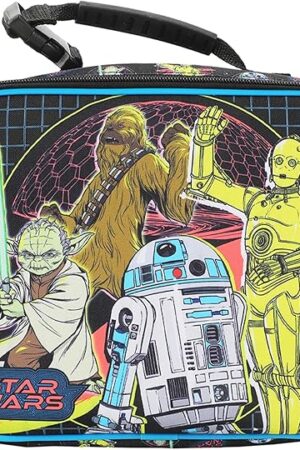 Bioworld Star Wars Vintage-Inspired Characters Insulated Lunch Kit