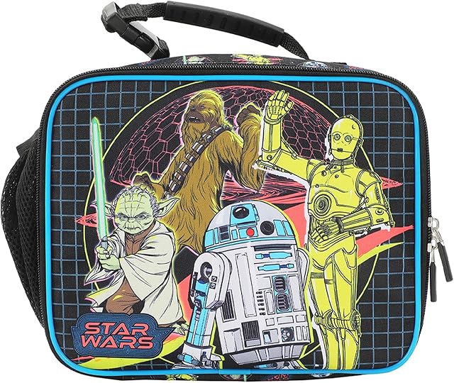 Bioworld Star Wars Vintage-Inspired Characters Insulated Lunch Kit