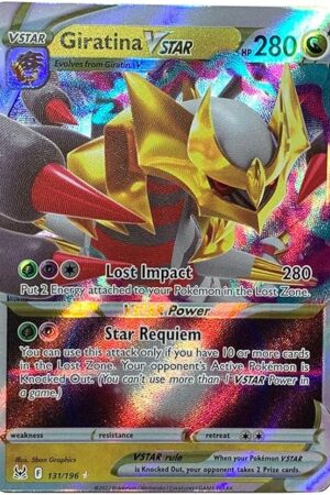 The Pokemon - Giratina Vstar - 131/196 - Ultra Rare Card Lost Origin