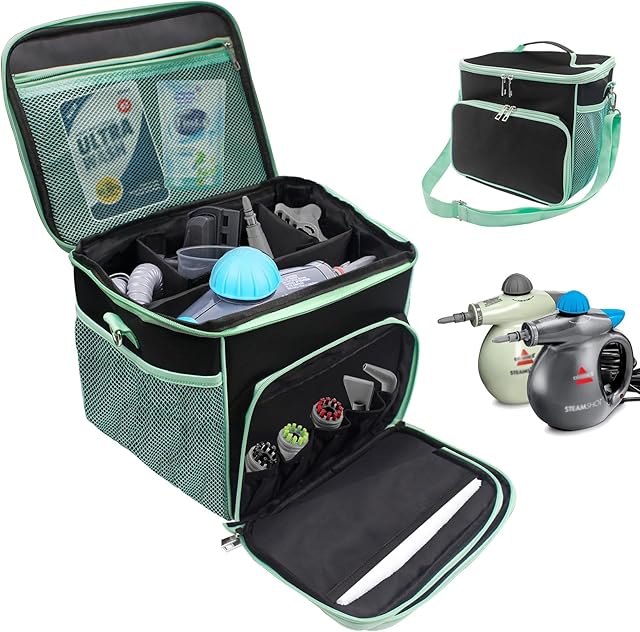 Bissell SteamShot 39N7V/39N7A Carry Bag Large Storage Bag Black & Green