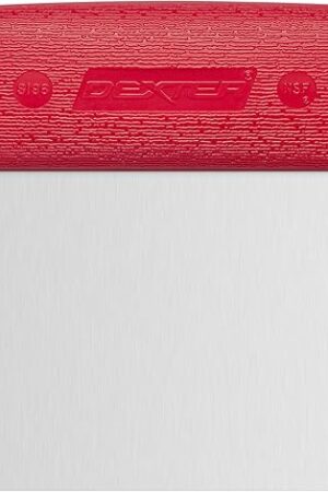 Dexter-Russell 17303R: 6" X 3" Dough Cutter/Scraper, Red Handle