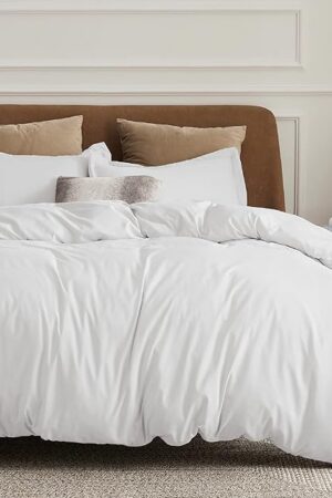 Bedsure Duvet Cover Bedding Set with Zipper Closure for Kids & Adults