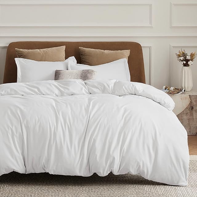 Bedsure Duvet Cover Bedding Set with Zipper Closure for Kids & Adults