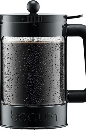 Bodum 51oz Cold Brew Coffee Maker, Black - Made in Portugal