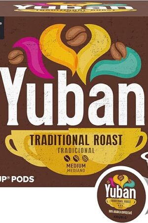 Yuban Traditional Roast Medium Roast K-Cup Coffee Pods, 10 ct Box