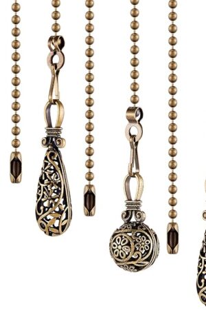 4 Pieces Ceiling Fan Pull Chain 13 Inch Ceiling Light
