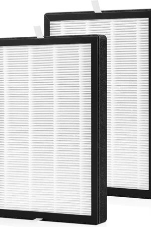 2-Pack GL-FS32 Replacement Filter, 3-in-1 H13 True HEPA Filtration Compatible with MOOKA®/KOIOS® GL-FS32 and Azeus® GL-FS32 Air Purifier