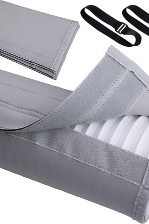 Air Conditioner Hose Cover Wrap - AC Hose Duct Vent Cover Sleeve Insulated Cover for Portable AC for 5" & 5.9" Diameter Exhaust Hoses Tube