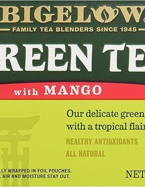 Bigelow Tea Green Tea with Mango, 20 ct