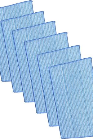 6 Pcs Ultra-Microfiber Steam Cleaning Pads for All HAAN FS, SI and MS Series Steamers