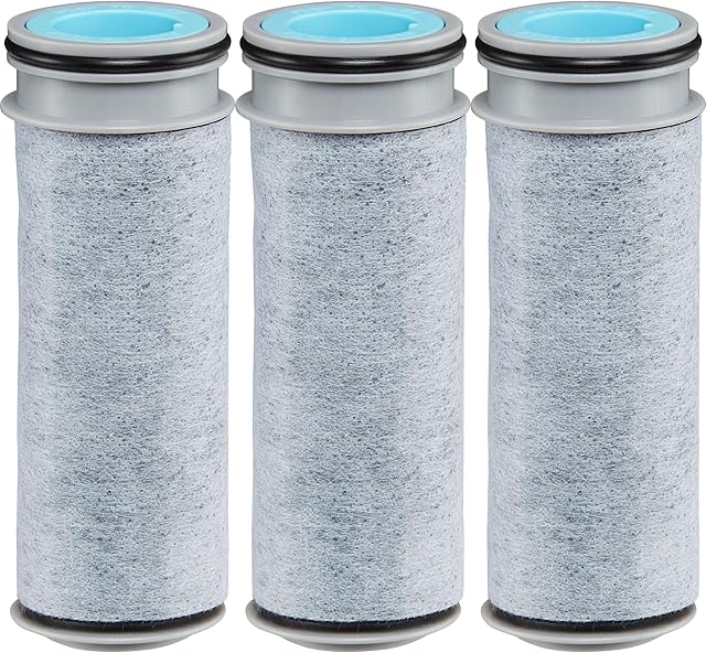 Brita Stream Water Filter Replacements for Stream Pitchers and Dispensers, Lasts 2 Months, Reduces Chlorine Taste and Odor, 3 Count