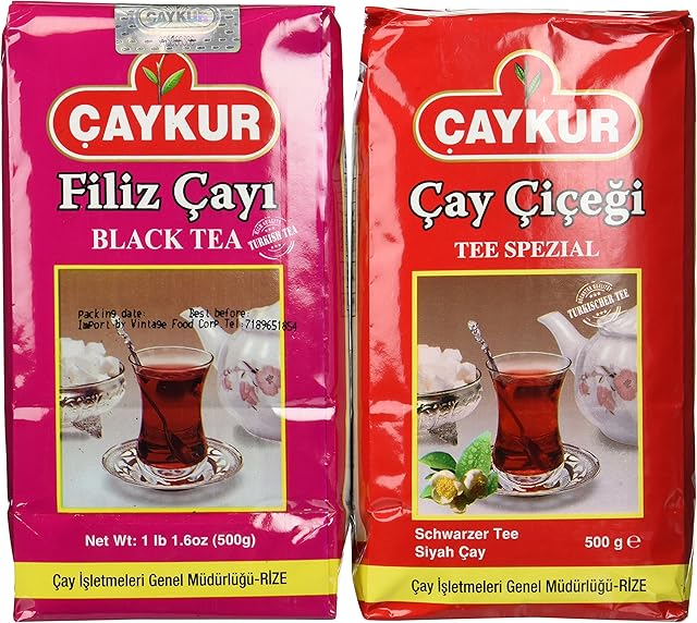 ÇAYKUR Turkish Black Tea Duo - Filiz & Caycicegi