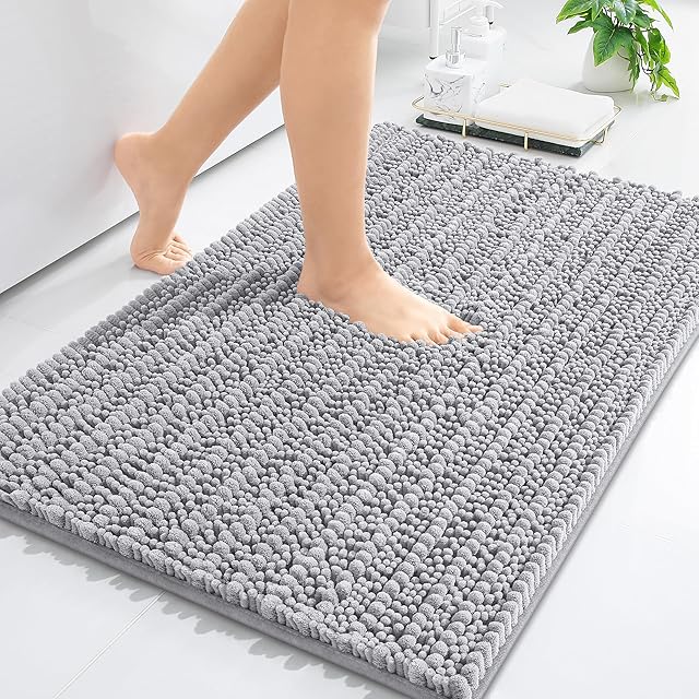 Arotive Bathroom Rug Mat Extra Soft Non-Slip Bath Rugs Bath Mats Machine Wash Dry