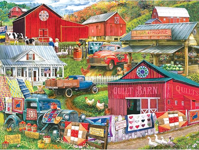 The RoseArt - Puzzle Collector - Country Compilation - 300XL Piece Jigsaw Puzzle for Adults