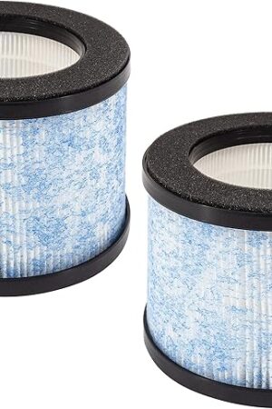 2-Pack H13 MA-01CW True HEPA Filter Replacement, Compatible with Miko Ibuki Air Purifier C102