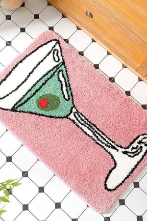 Bathroom Rugs Bath Mat 20x32 Inch Non Slip Absorbent Washable for Kitchen Front Door Living Home