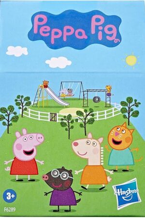 The Peppa Pig Toys Peppa's Friends Surprise, 1 of 12 Greta Pig Figures for Collectors, Children's Toys