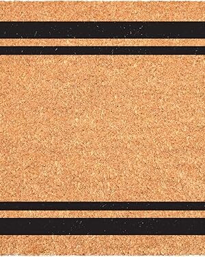 Calloway Mills Border Doormat 24" x 36" (Black)
