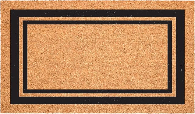 Calloway Mills Border Doormat 24" x 36" (Black)