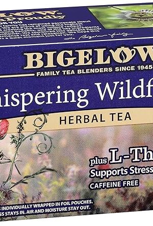Bigelow Tea, Whispering Wildflowers Herbal Tea (Caffeine Free), 18 Count