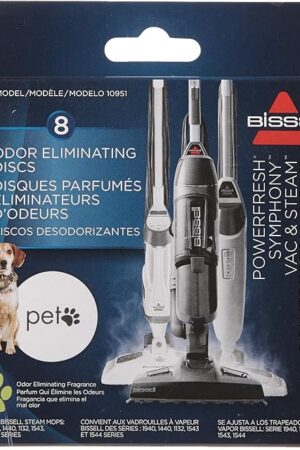 BISSELL Odor Eliminating scent discs for the PowerFresh and Symphony Steam Mops, New Genuine OEM Parts, 10951