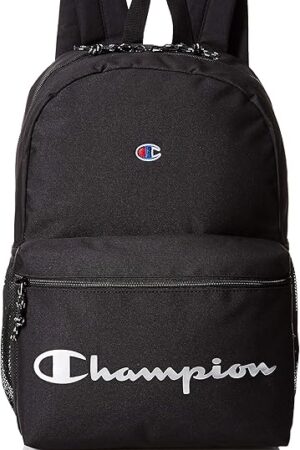 Champion Youthquake Backpack, Black, Youth Size