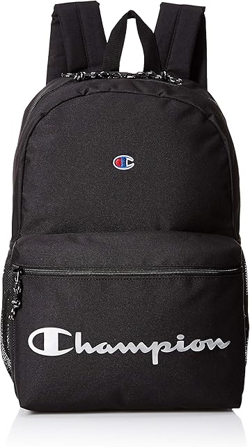 Champion Youthquake Backpack, Black, Youth Size