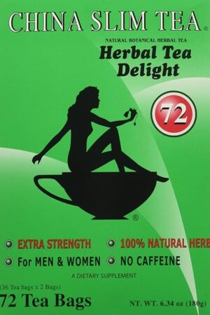 China Slim Tea Extra Strength For Men and Women 72 Tea Bags