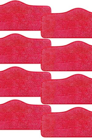 8 Pack Microfiber Replacement Steam Mop Pads Compatible for Schenley Steam Mop Cleaner, Washable and Reusable Replacement Mop Pads