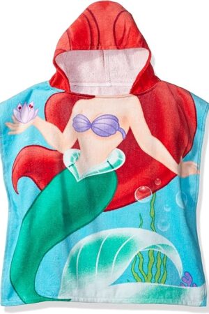 Disney Little Mermaid Ariel Cotton Hooded Towel