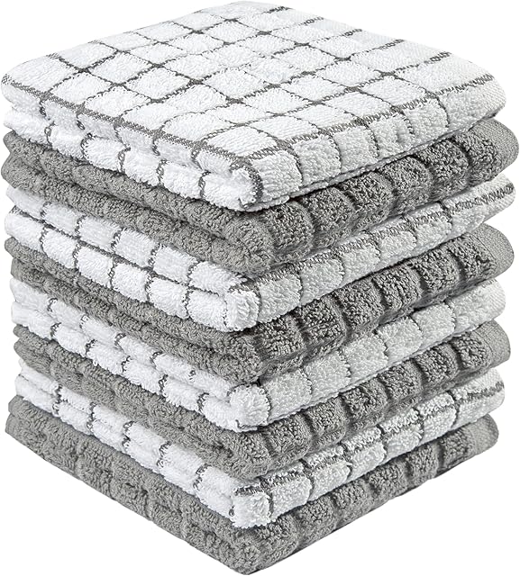 Bumble Soft Highly Absorbent Kitchen Towels Dish Cloths Tea Towel Set Dish Towels