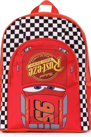Disney Cars Boys Cars Lightning McQueen Backpack, One Size, Multicoloured