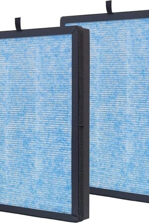 2-Pack AP1002 Replacement Filter AP1002-RF, Compatible with AIRTOK AP1002 Air Purifier and Airthereal Pure Morning APH230C Air Purifier, H13 True HEPA