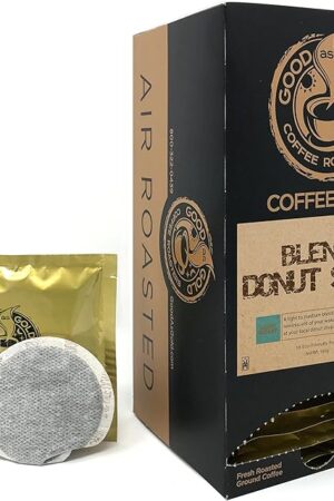 DONUT SHOP COFFEE POD - Good As Gold Coffee - (1 Box / 18 Coffee Pods)