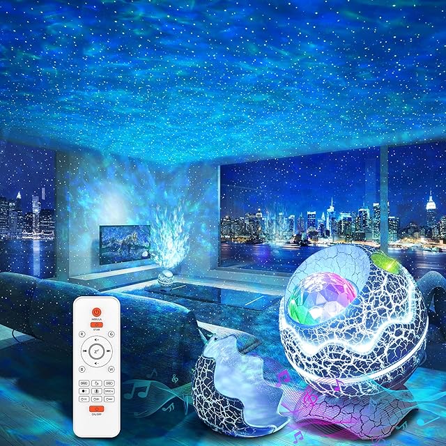 Rossetta Galaxy Projector Star Projector Night Lights