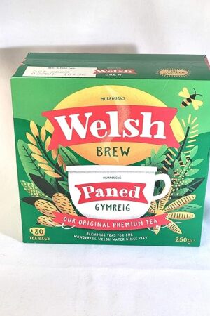 Welsh Brew Tea, Tea Bags, 80-Count Package