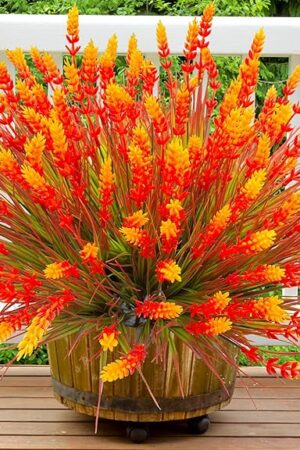 Artificial Plants Outdoor, 20 Pcs Fake Mums Flowers UV Resistant Outdoor Plants, Artificial Fall Flowers Plastic Fall Faux Plants Shrubs for Home Porch Garden Yard Window Box