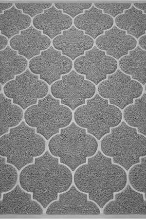 Cosyearn Door Mat, Front Door Mat, 46x35, Welcome Mats for Entryway,Garage,High Traffic Areas, Jumbo Size, Doormat Entrance, Waterproof Mat, Easy Clean, Outdoor Indoor Floor Mat,Non Slip (Grey)