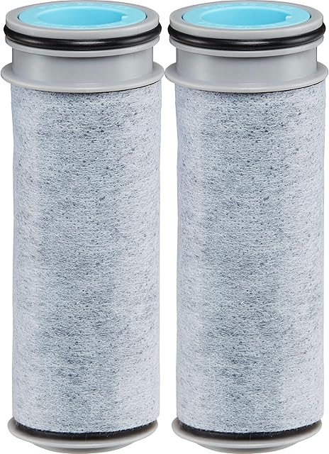 Brita Stream Pitcher Water Filter for Pitchers and Dispensers, BPA-Free, Replaces 1,800 Plastic Water Bottles a Year, Lasts Two Months or 40 Gallons, Includes 2 Filters