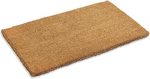 Kempf Door Mat Floor Mat Coco Coir 22" x 36" x 1" Indoor Outdoor for Entryway Front Door Patio Porch