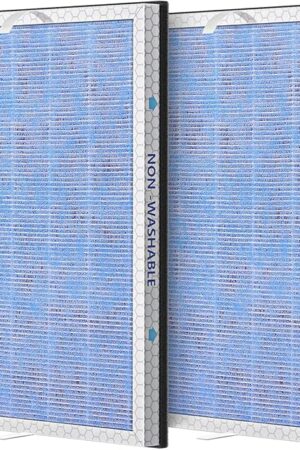 2 PACK MSA3/MSA3S HEPA Replacement Filter Compatible with Membrane Solutions MSA3 and MSA3S Device, 3-Stage HEPA Filter