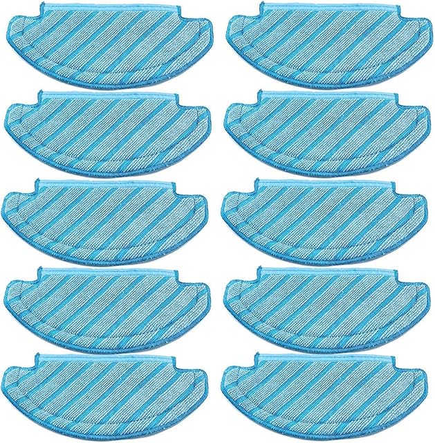 Ecovacs Deebot Washable Cloth Mop Pads for Ozmo T8 Series, T9, N8 Pro Plus, Yeedi Vac Max Replacement Parts