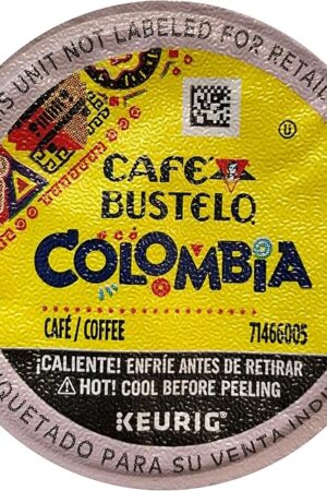 Café Bustelo 100 % Colombian Coffee 48 K Cup Packs (Packaging May Vary)