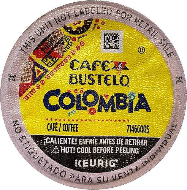 Café Bustelo 100 % Colombian Coffee 48 K Cup Packs (Packaging May Vary)
