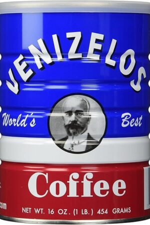 Venizelos Greek Style Ground Coffee, 454g