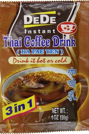 De De Instant Thai Coffee Drink, 12 count