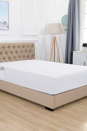 Elegant Comfort 1500 Fitted Sheet King White