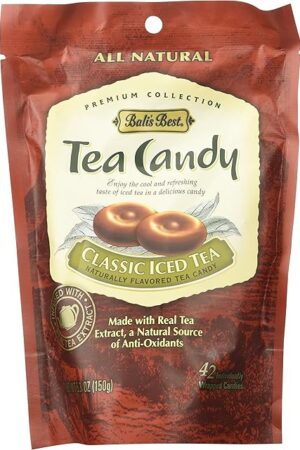Bali's Best Classic Iced Tea Candy - 42 pieces - 5.3 Oz